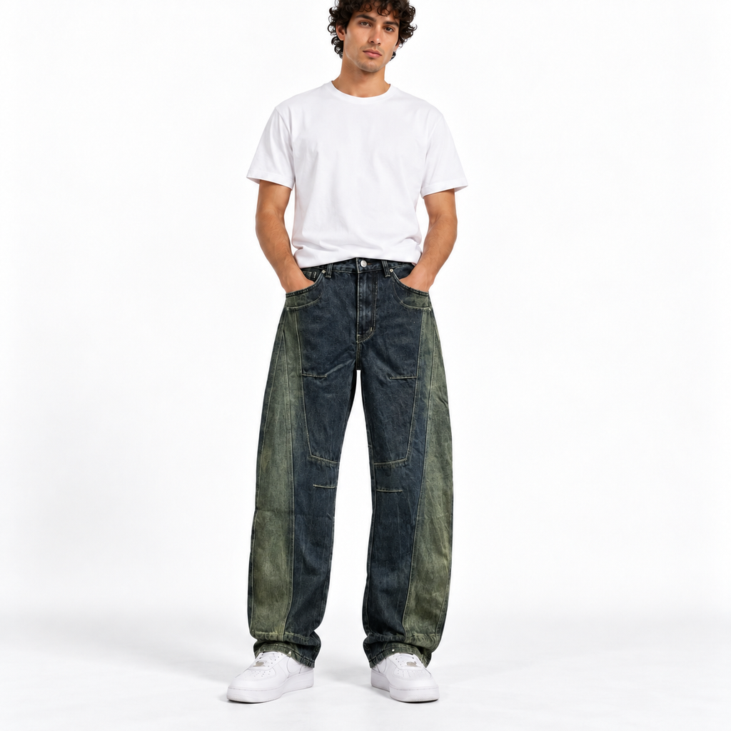 Jeans Ballon Fit “Navy”