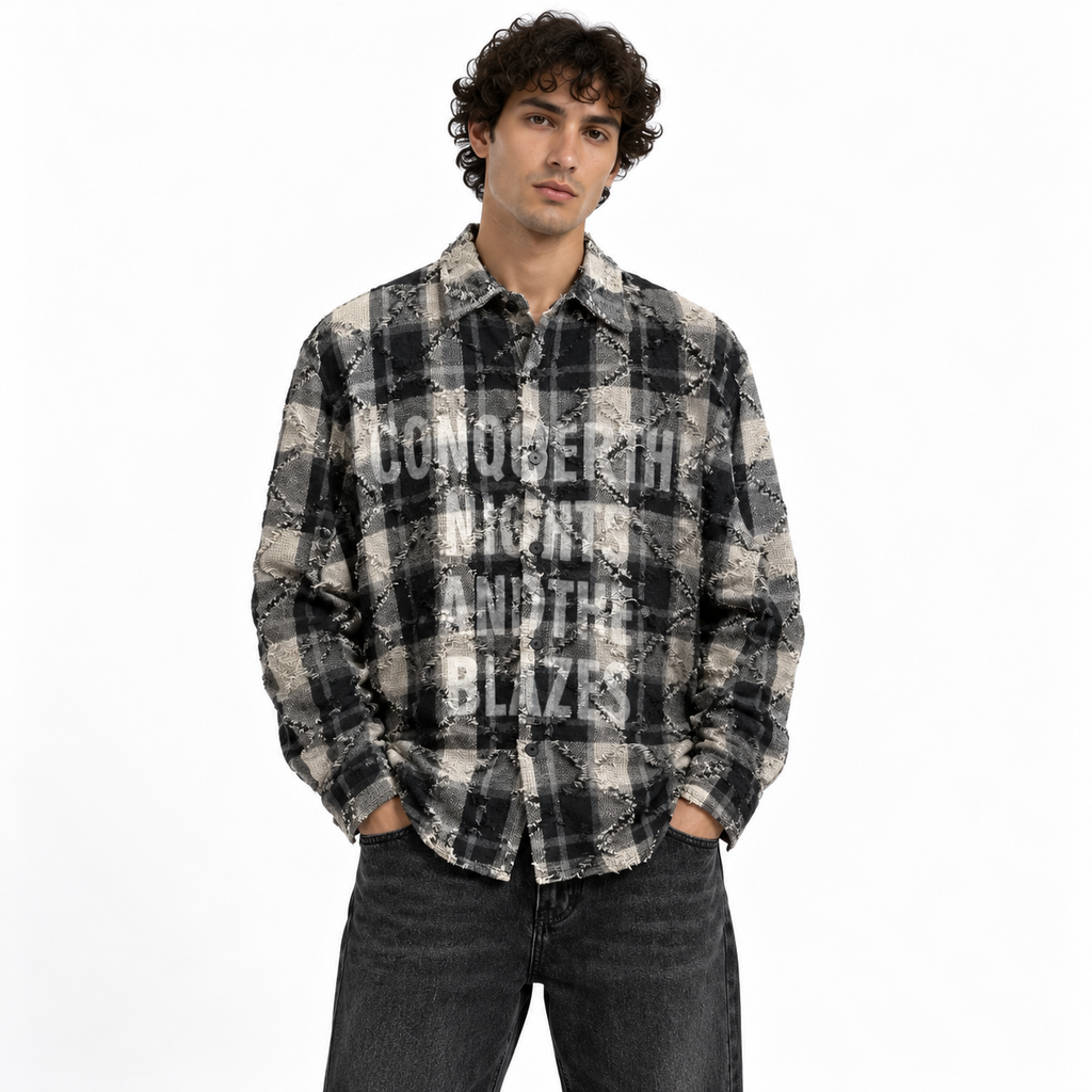Camicia “destroy”