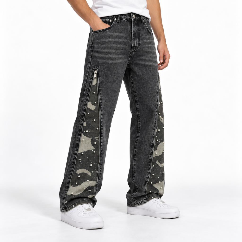 Jeans Flare “Camo”