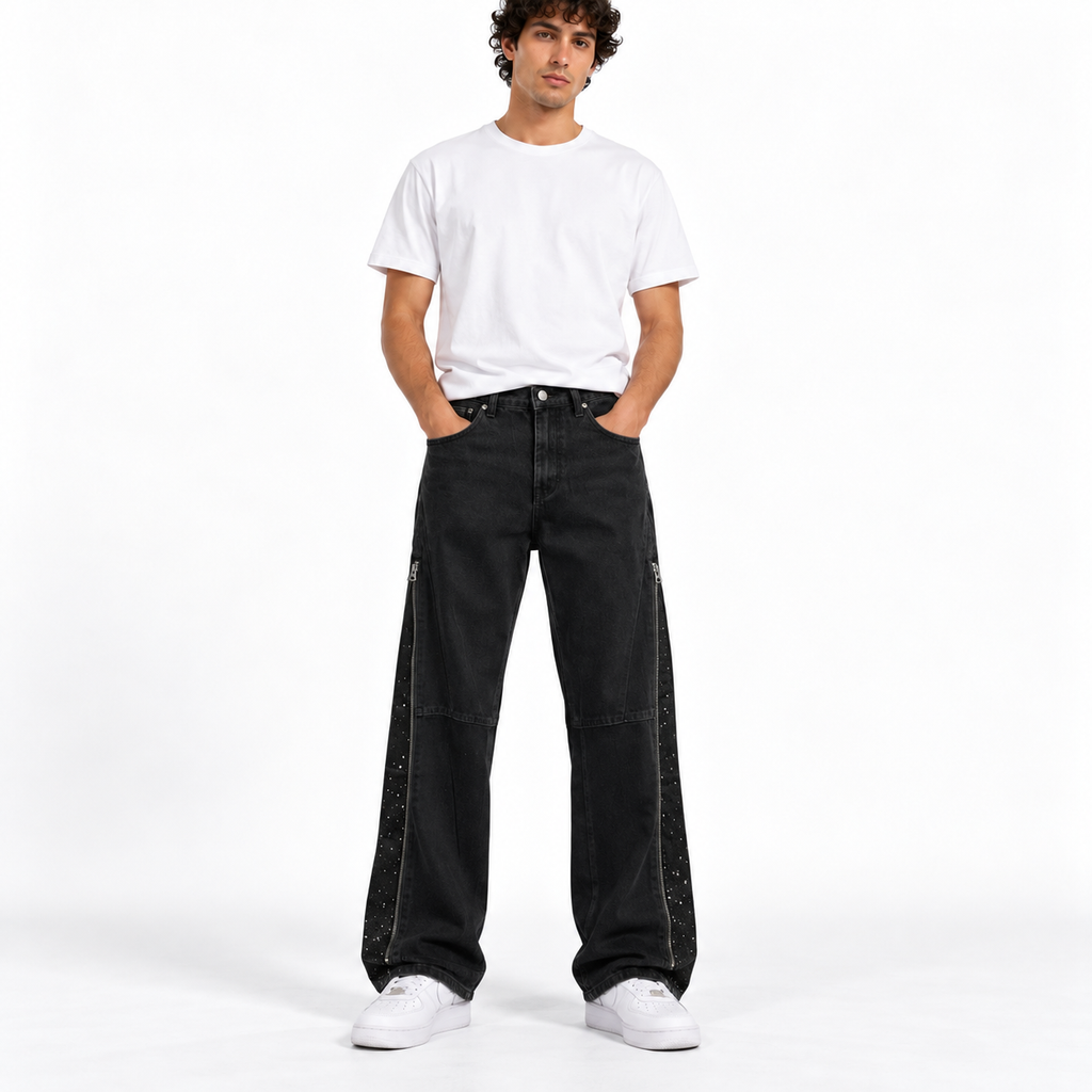 Jeans Flare “Black”