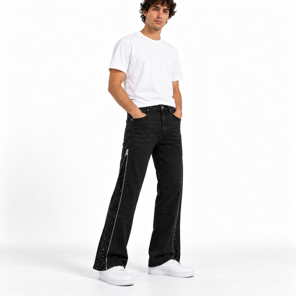 Jeans Flare “Black”
