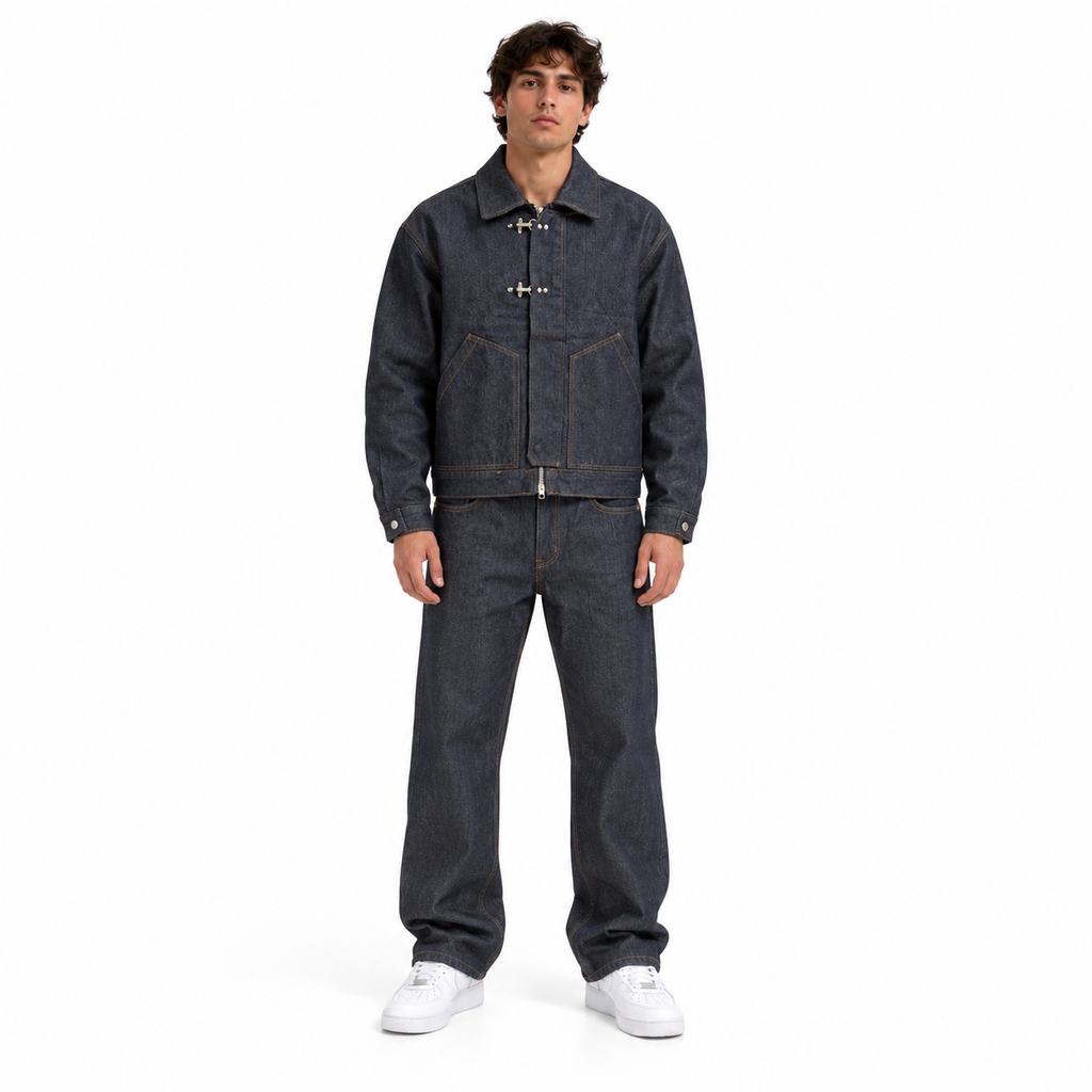 Completo Denim Indigo “Wide Leg”