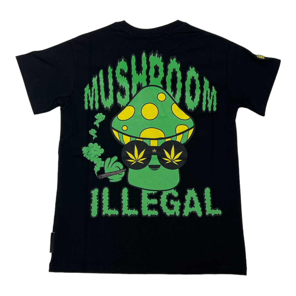 T-SHIRT MUSHROOM  "ILLEGAL"