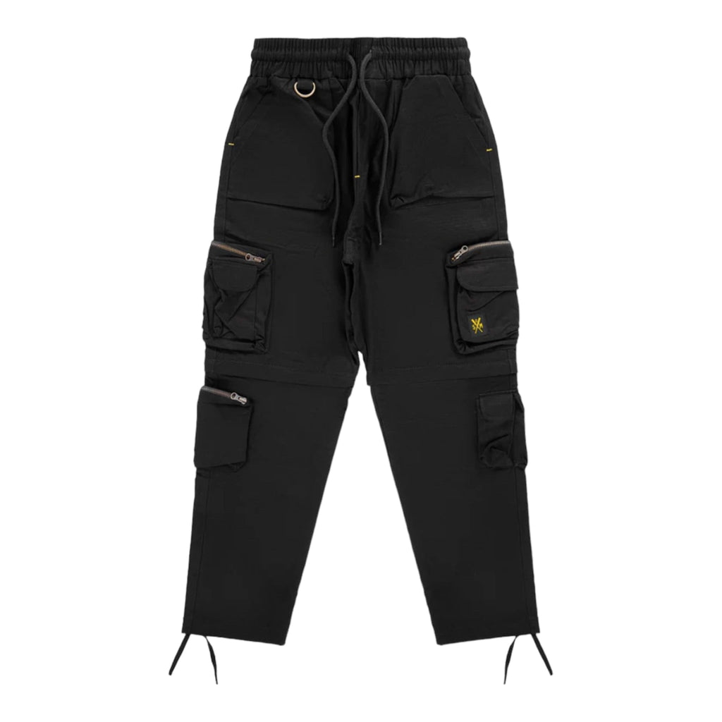 PANTALONE CARGO MODULABILE 5TATE OF MIND DA UOMO NERO “RETRUFUTURE CARGO”