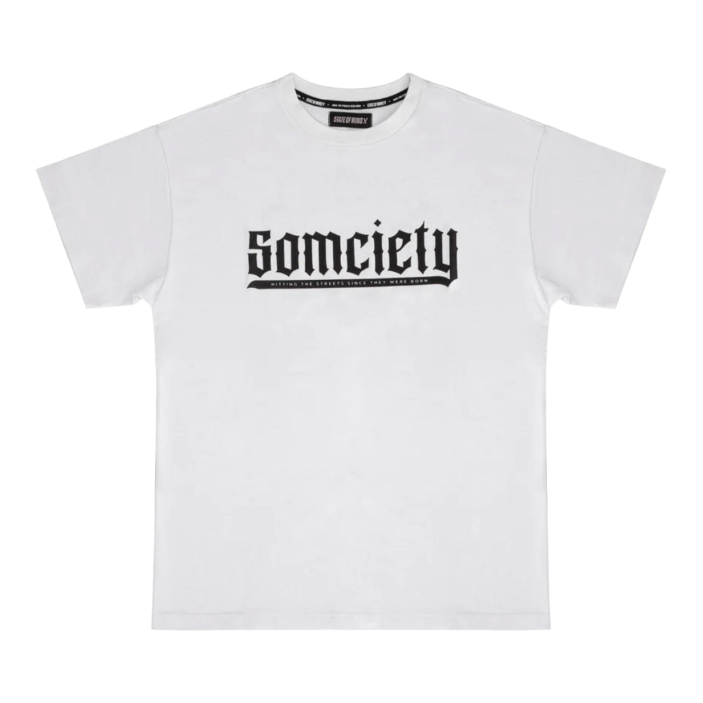 T-SHIRT 5TATE OF MIND BIANCA “5OMCIETY”