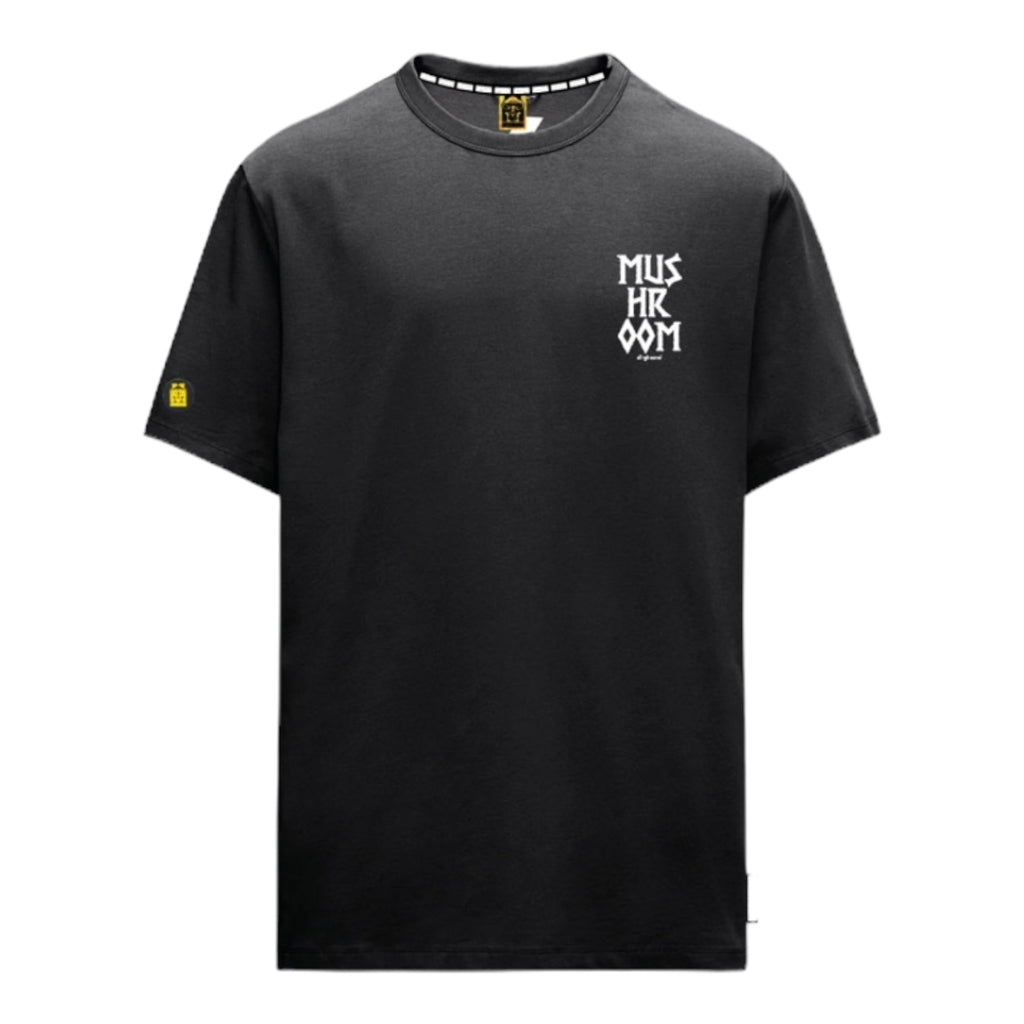 T-SHIRT DA UOMO MUSHROOM NERA “ALL RIGHT RESERVED”