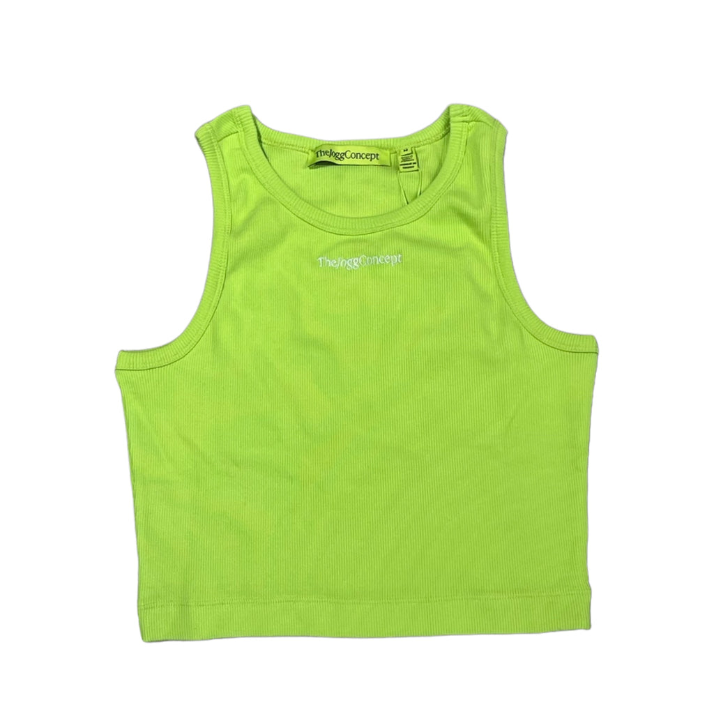 TOP DA DONNA THE JOGG CONCEPT IN COSTINA “VERDE LIME”