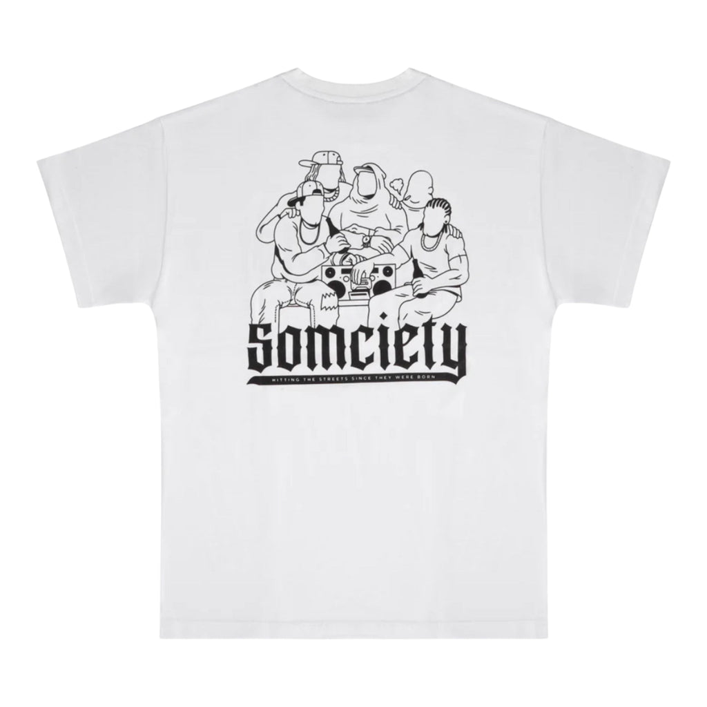 T-SHIRT 5TATE OF MIND BIANCA “5OMCIETY”